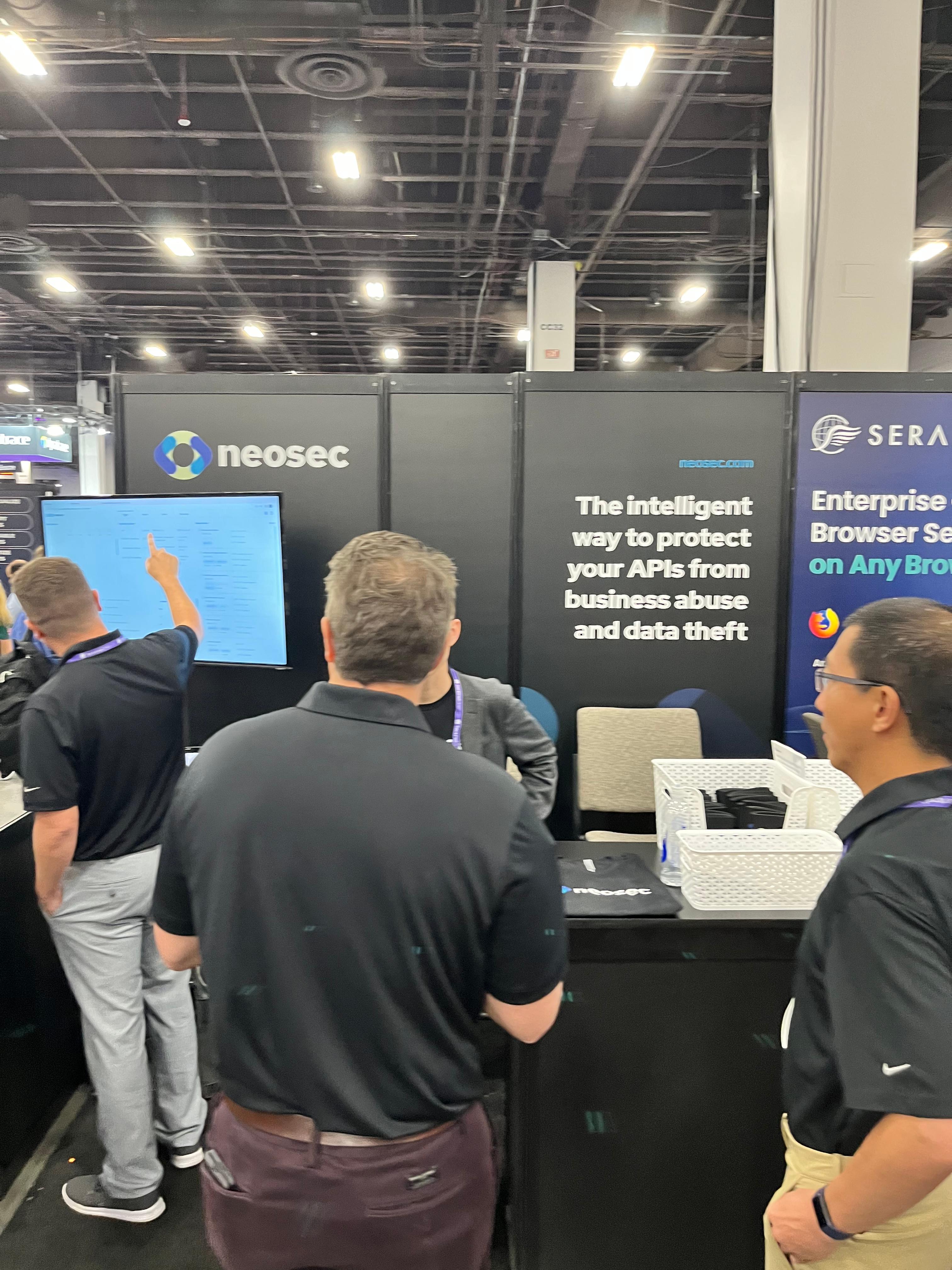Black Hat 2022 booth demo